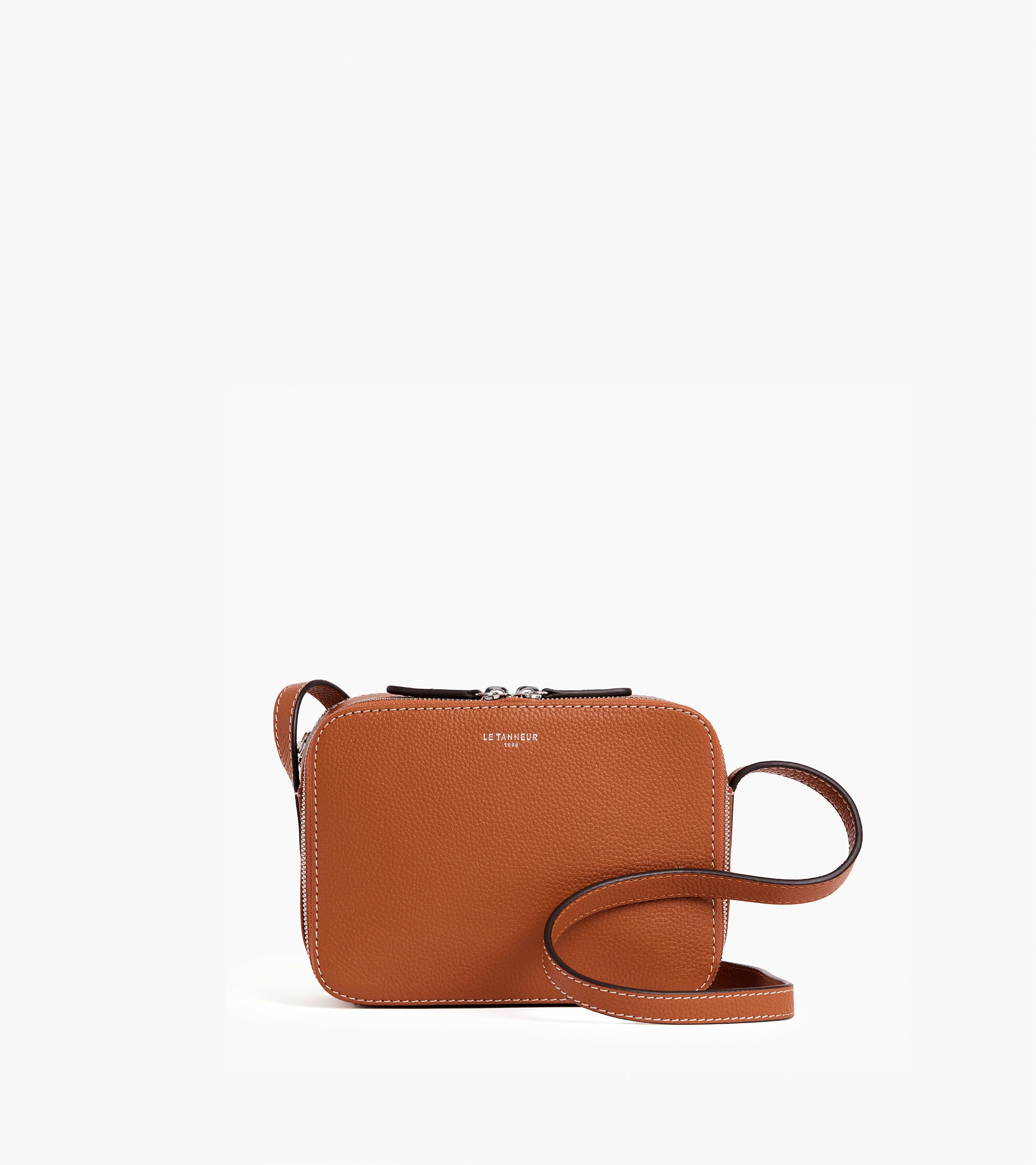 Sophie small crossbody bag in grained leather